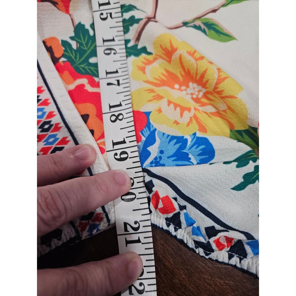 Flying Tomato Boho Floral Kimono Sleeve Crop Top Festival Cottagecore L - Picture 5 of 6
